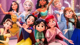 wreck it ralph 2 baby moana frozen disney princesses u0026 buzztube funny scenes 2018 best moments