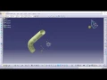 Catia v5 SURFACING MULTISECTION SOLID SWEEP