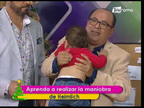 Aprenda a realizar la maniobra de Heimlich 