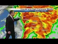 Severe weather moves towards Central Florida