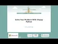 Larry Hastings - Solve Your Problem With Sloppy Python