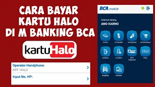 cara bayar kartu halo di m banking bca terbaru