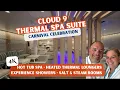 Carnival Celebration Cloud 9 Spa Thermal Suite Tour Review Thermal Spa