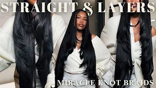 Beginner Friendly Miracle Straight Layered Boho Braids Knot-Free Technique