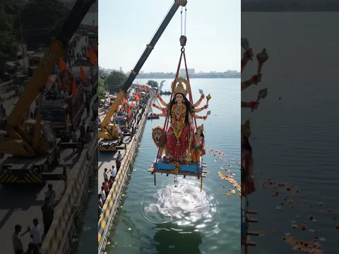 Visarjan maa chali🥹🥹 #maadurga #foryou #navratri #sanatandharma