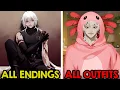 Lagu A Date with Death - Beyond the Bet DLC - ALL ENDINGS - ALL OUTFITS