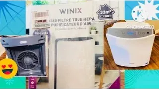 UNBOXING CLEANING OF WINIXD360 HEPA AIR PURIFIER erlened3088