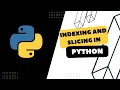 Python Tutorial For Beginners Indexing and Slicing in Python