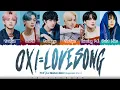 TXT - '0X1=LOVESONG' feat. Ikuta Lilas [JP Ver.] Lyrics [Color Coded_Kan_Rom_Eng]