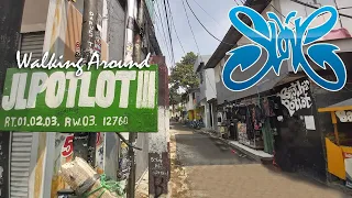 Download JALAN POTLOT  Duren Tiga  Pancoran Jakarta Selatan ( SLANK Markas Slanker ) Walking Around MP3