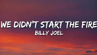 billy joel we didnt start the fire lyrics