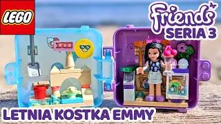 Letnia kostka do zabawy Emmy 🏖 LEGO Friends 41414 - Kostki Seria 3 #legofriends