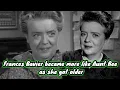 Frances Bavier became more like Aunt Bee as she got older