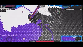 Playing Hexanaut io