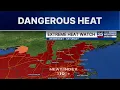 Extreme heat watch issued across Massachusetts ahead of dangerous stretch of summer weather