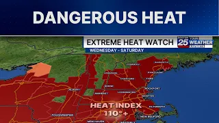 Extreme heat watch issued across Massachusetts ahead of dangerous stretch of summer weather