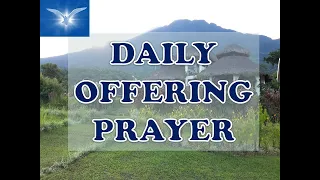 Daily Offering Prayer