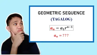 TAGALOG Grade 10 Math Lesson SOLVING GEOMETRIC SEQUENCE Part I - FINDING THE nth TERM