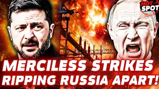 URGENT UKRAINE S NEW POWERFUL STRATEGY PRECISION STRIKES HAVE TORN APART RUSSIA S ENERGY SYSTEM 