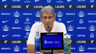 RC DEPORTIVO vs REAL BETIS | RUEDA DE PRENSA