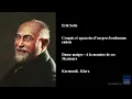 Erik Satie, Croquis et agaceries d'un gros bonhomme en bois