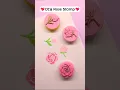 DIY Rose Stamp Easy Handmade Flower Stamp Craft How to Make Cute Stationery