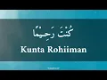 Download Lagu Kunta Rohiiman || Lirik Arab \u0026 Indo || Banjari