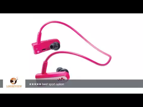 Download MP3 Sony Headphone-Style Walkman MP3 Player (Pink) | Review/Test
