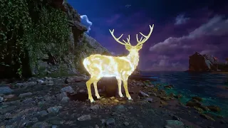 Magical Deer in magical world - Cartoon for Families - magical short film cute animal