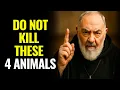 Lagu THE TERRIFYING WARNING PADRE PIO RECEIVED: 4 ANIMALS NO CHRISTIAN SHOULD EVER KILL!
