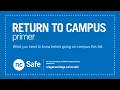 Niagara College - NC SAFE A primer for On-Campus Safety protocols