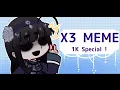 Download Lagu 𝗫𝟯 𝗠𝗘𝗠𝗘 || 1K SPECIAL ! || FT. Chihiro Amano || The mimic · 🌊