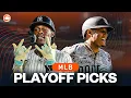 MLB PLAYOFF PICKS BEST BET PREDICTIONS TODAY