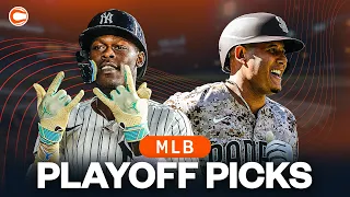 MLB PLAYOFF PICKS BEST BET PREDICTIONS TODAY