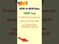 sup and sub tags in HTML