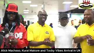 Team Orchestra Mberikwazvo arrives in London