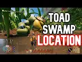 Location For The Toad Swamp Marker Grounded