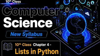 Lists in python 10th Class computer science chapter 4