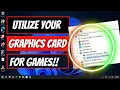 How To Fix Game Not Using GPU Graphics Card in Windows