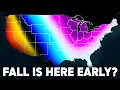 Models Show a HUGE Cool Down This Week Early Fall