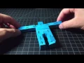 How to solve an Areaware Cubebot robot puzzle