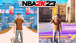 I GOT NBA 2K23 EARLY FIRST LOOK AT CURRENT GEN NEXT GEN PARK CITY 2k23 park