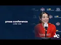 Press Conference with Georgia Amoore