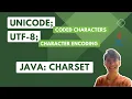 JAVA Charset UTF - 8 Coded Character Set