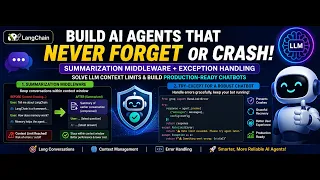 8 Never Hit the LLM Context Limit Again LangChain Summarization Middleware Explained