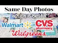 Comparing 3 Same Day Photo Printing Services
