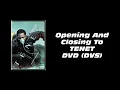 opening and closing to tenet 2020 dvd 📀 (dvs 💿)