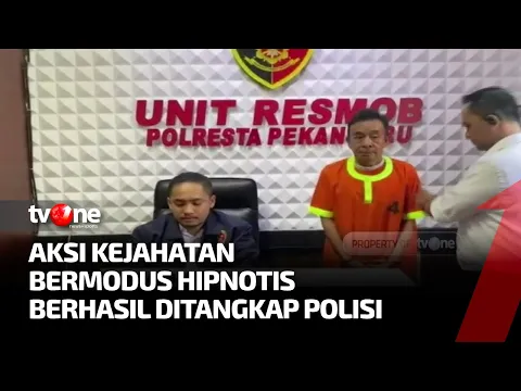 Polresta Pekanbaru Tangkap Pelaku Penipuan dengan Modus Hipnotis
