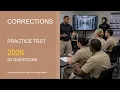 Corrections Practice Test 2026 50 Questions and Answers Exam Prep