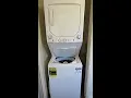 GE Spacemaker GUD 24 inch Washer Dryer Full Overview Washing Operating Tips